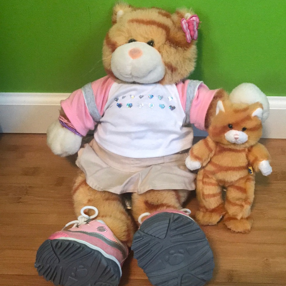Build a bear Tabby Cat